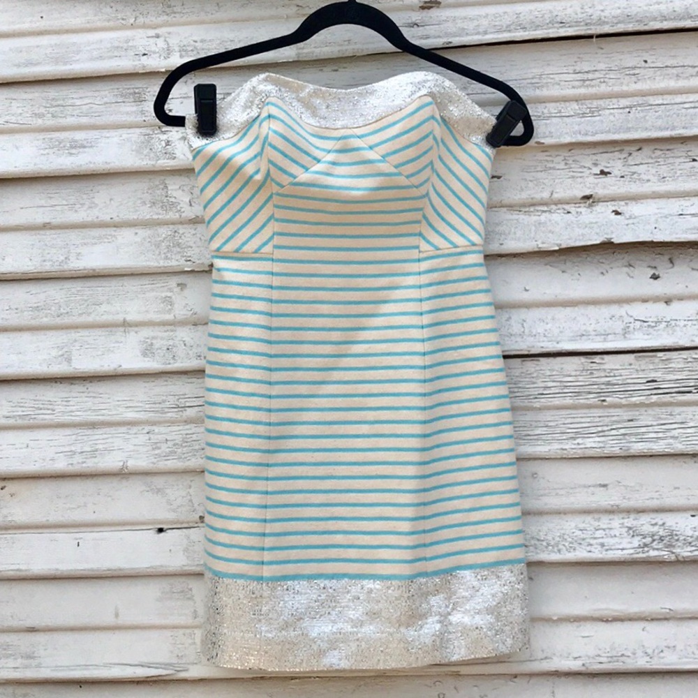 🌵NWT! Lilly Pulitzer Remi striped strapless dress